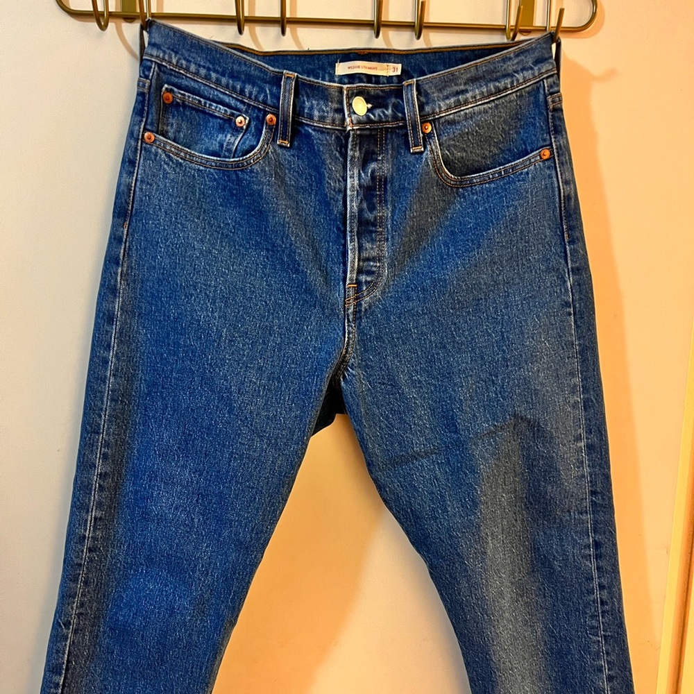 Levi's® Premium - Wedgie Straight Jeans - Size 31